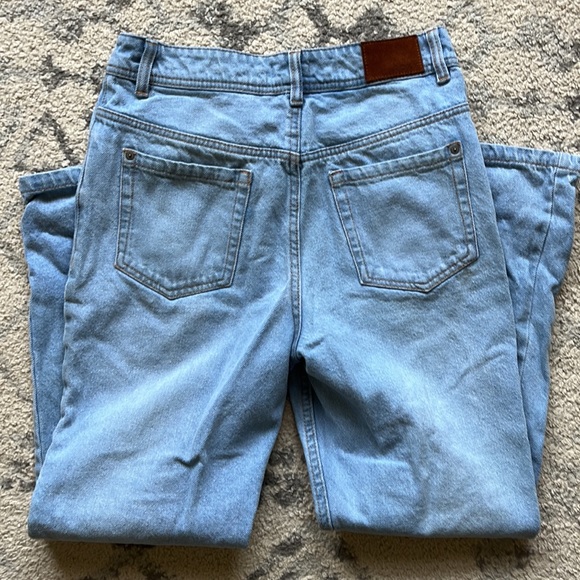 Roxy women’s size 27 ankle light washed jeans straight leg - Picture 6 of 7